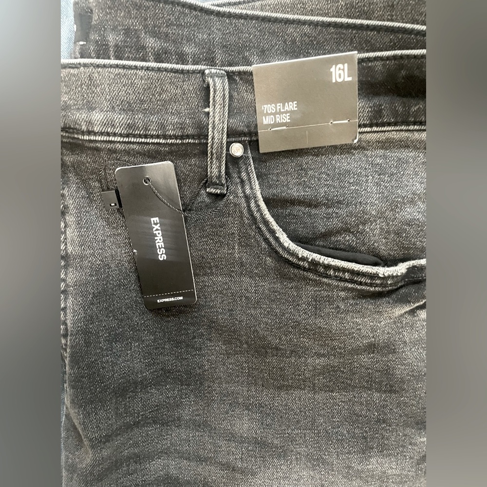 NWT EXPRESS 70s Midrise Flare
